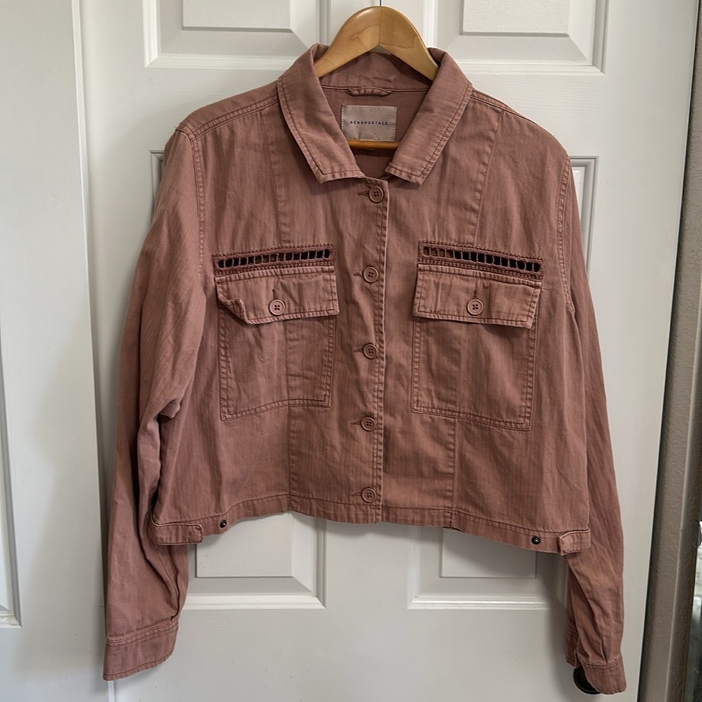 Aeropostale Blush Pink Jacket